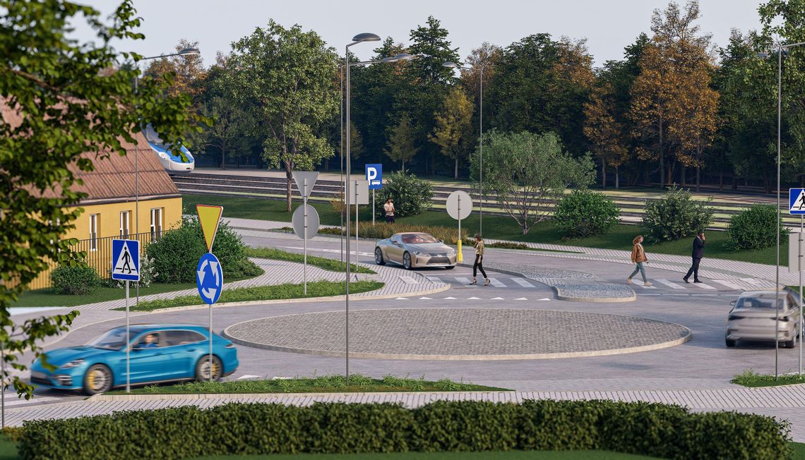 nowa ulica „Torowa” w Sopocie, wizualizacja