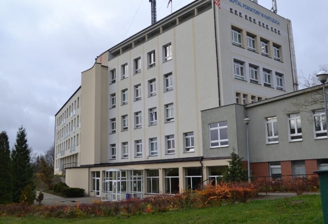 Będzie remont szpitala w Kartuzach. Powstaną nowe lądowisko i zewnętrzna winda Szpital Powiatowy w Kartuzach