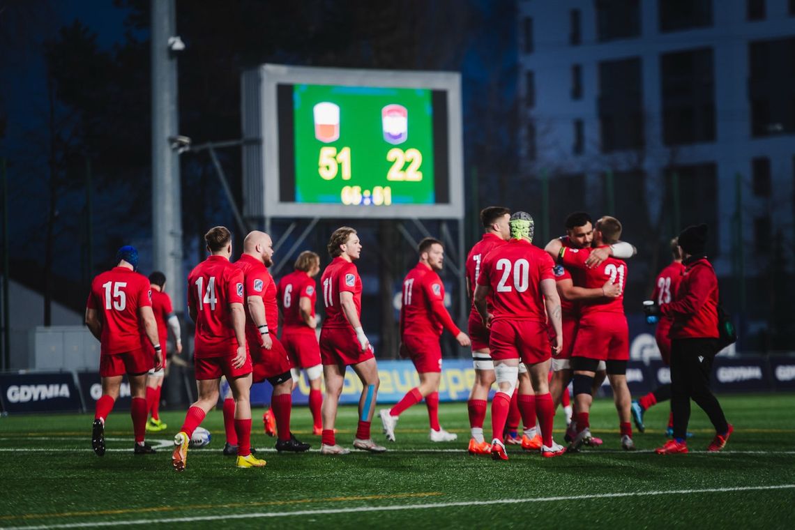 Rugby. Biało-czerwoni wygrali w Gdyni z Chorwatami