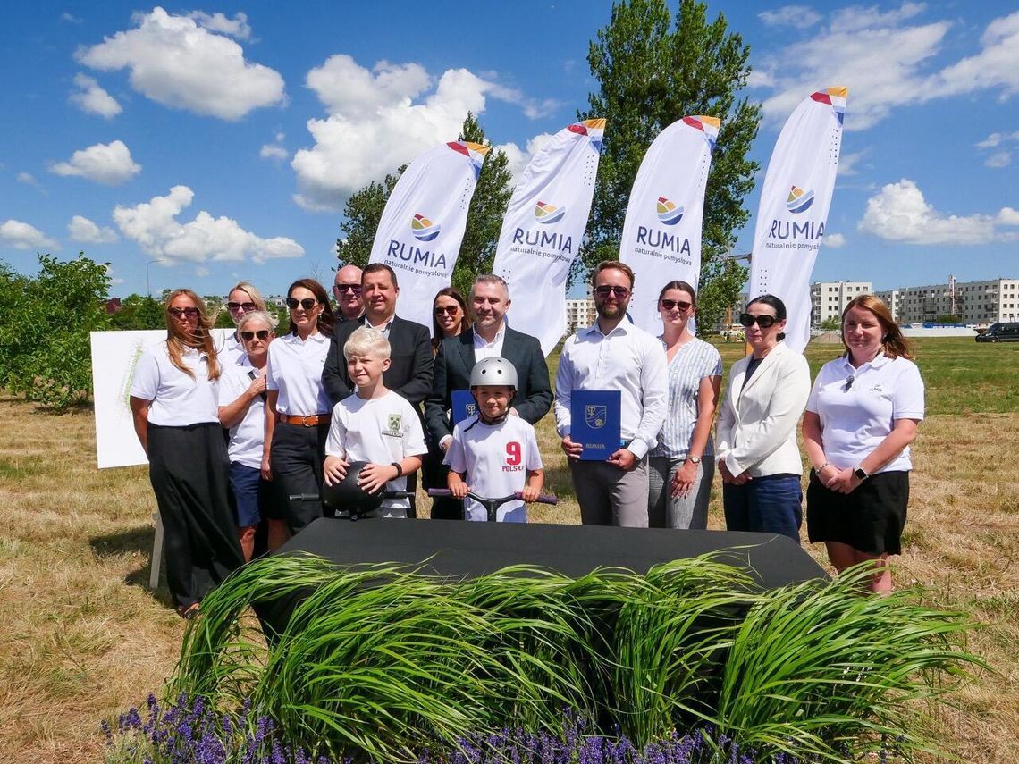 Błonia Janowskie, podpisanie umowy na nowy park, Rumia 2026