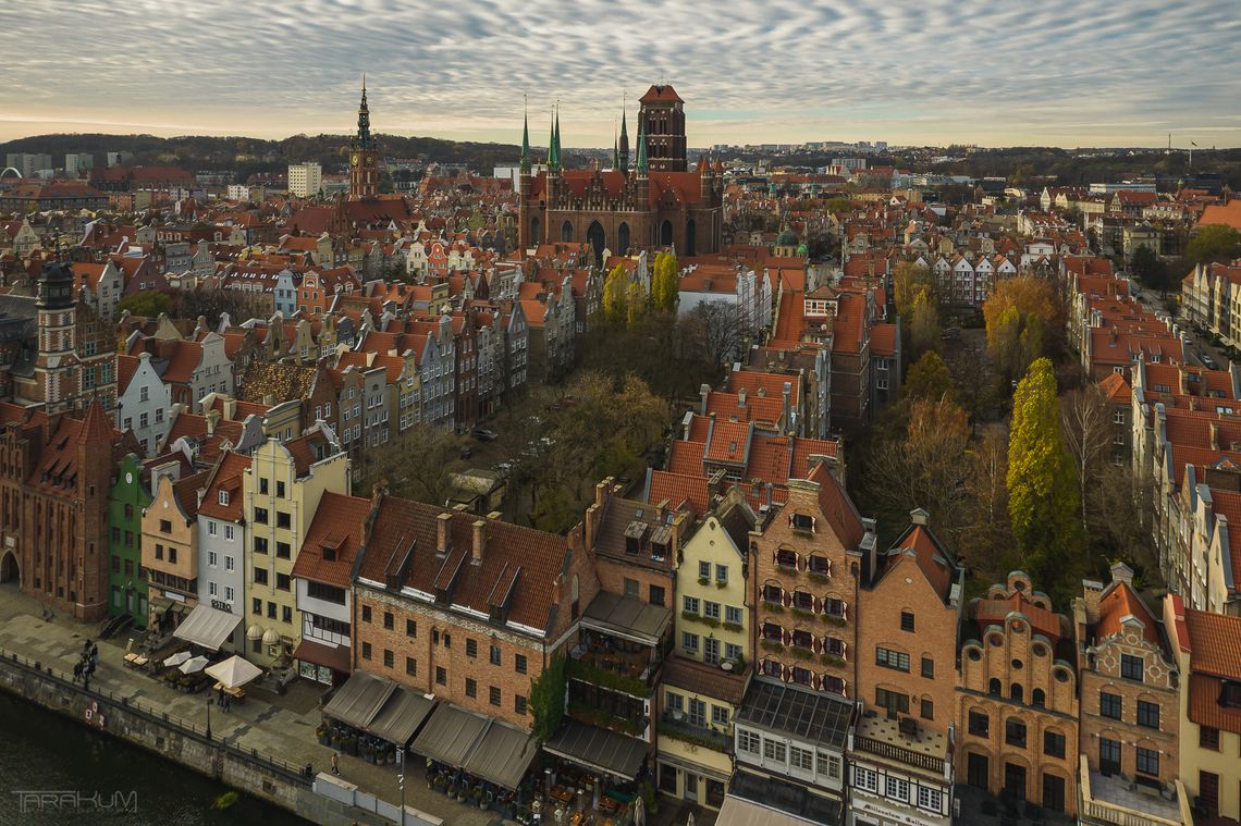 Gdańsk-Śródmieście, dron