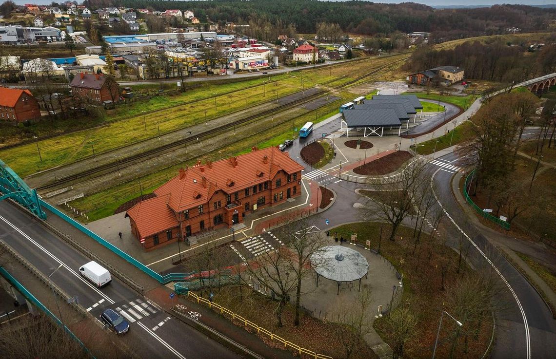 Dworzec kolejowy w Bytowie