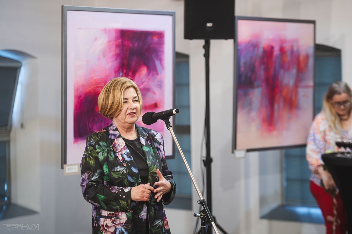 Regina Jeszke-Golicka, wystawa „Chaos i Harmonia”, wernisaż, Tczew 2025