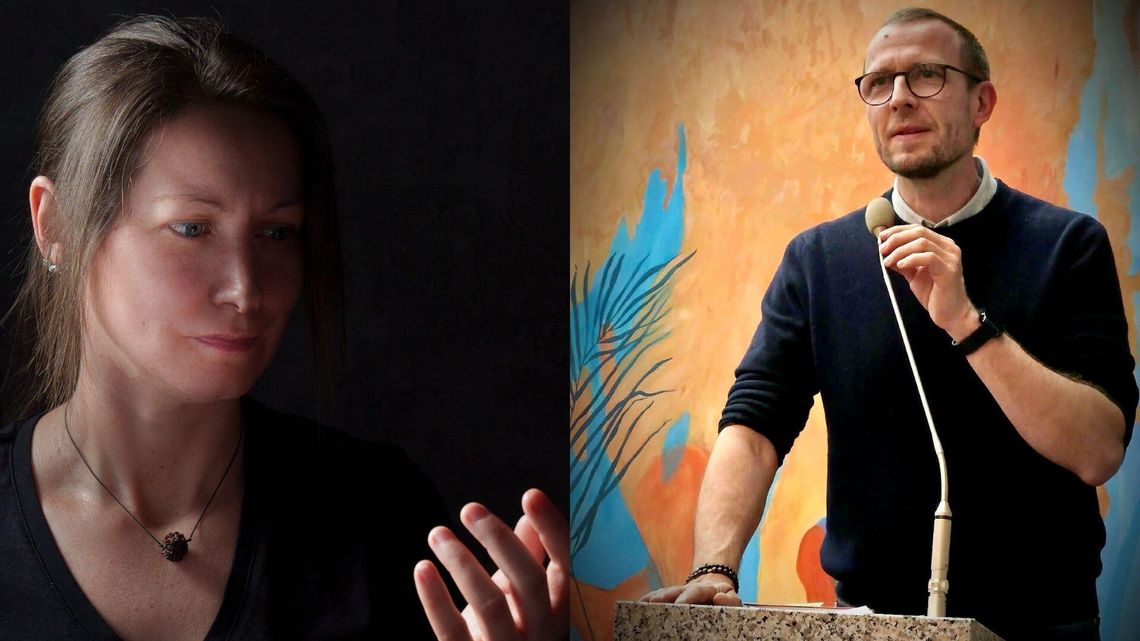 dr Nina Budziszewska, prof. Aleksander Bańka