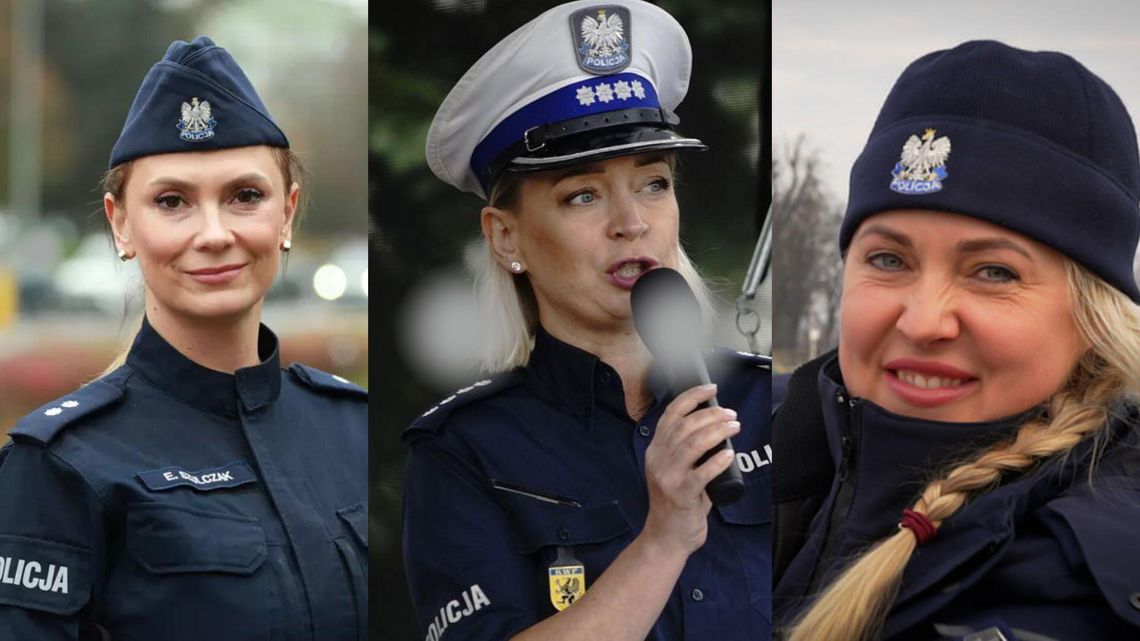 podkom. Ewelina Szulczak, nadkom. Joanna Skrent, asp. sztab. Dorota Olszewska