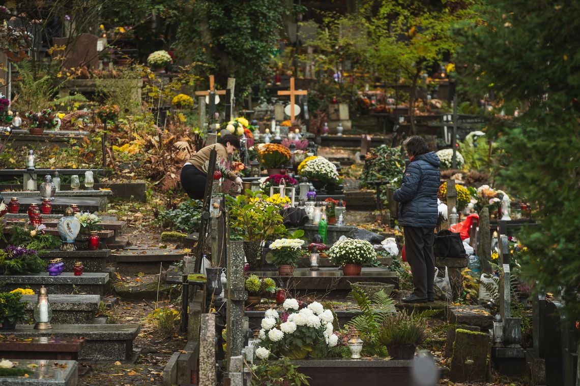 Coraz mniej miejsc na cmentarzach. Problem mogą rozwiązać ogrody pamięci?