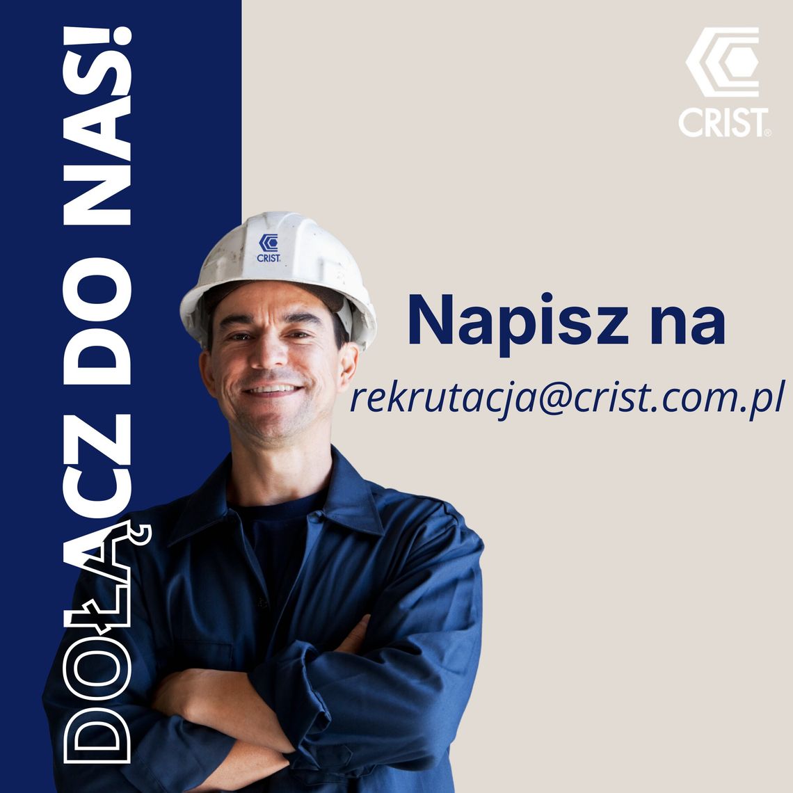 Crist szuka pracowników Crist, rekrutacja