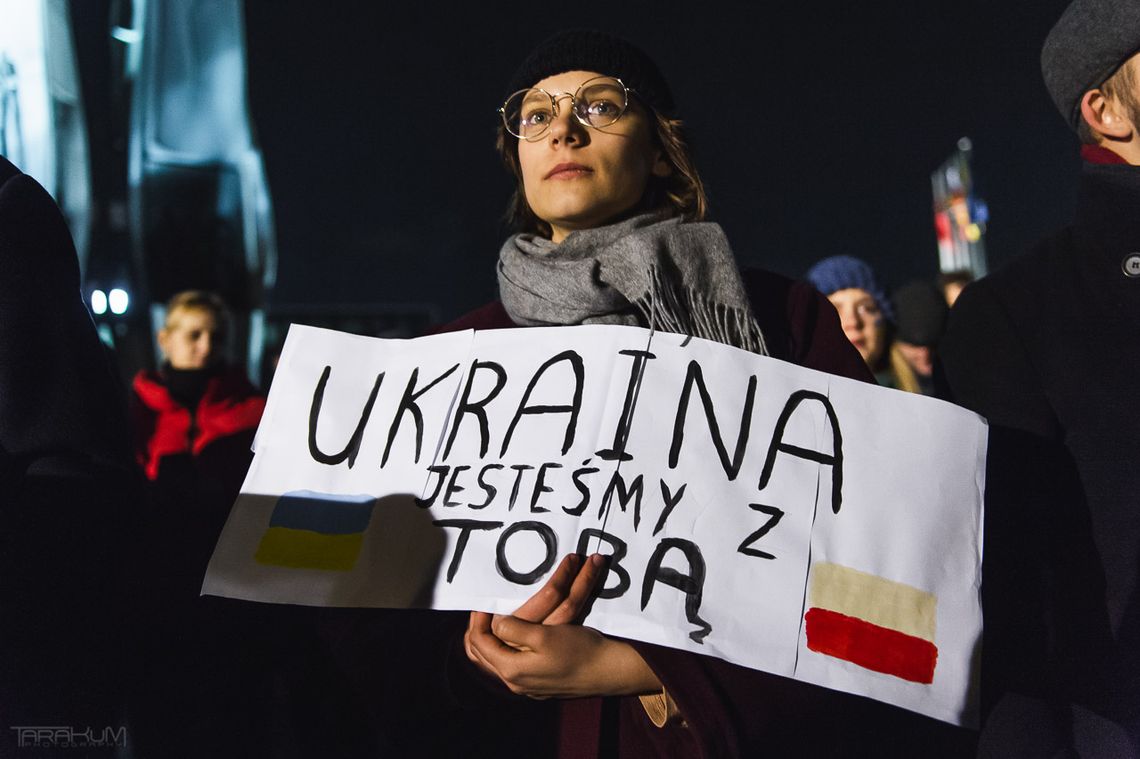 protest wojna na Ukrainie Gdańsk