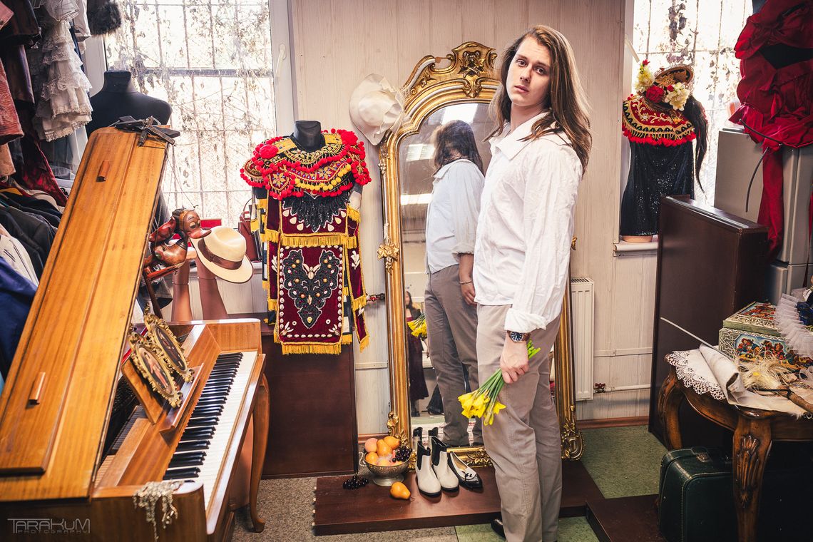 Jakub Kwella jako Romeo w spektaklu „Romeo i Julia