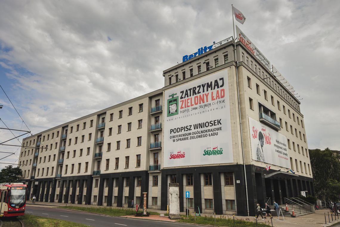 baner Zielony Ład, KK NSZZ „Solidarność”, Gdańsk 2024