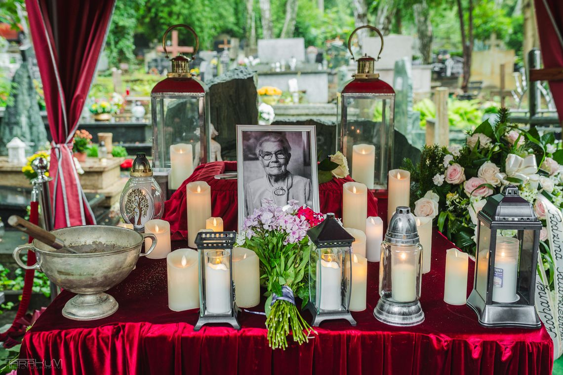 pogrzeb Elżbiety Tatarkiewicz Skrzyńskiej w Sopocie