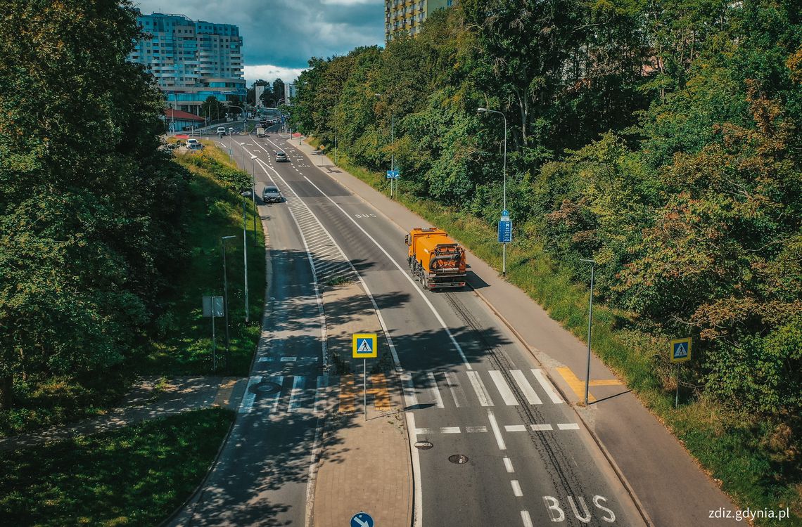 sprzątanie ulic w Gdyni