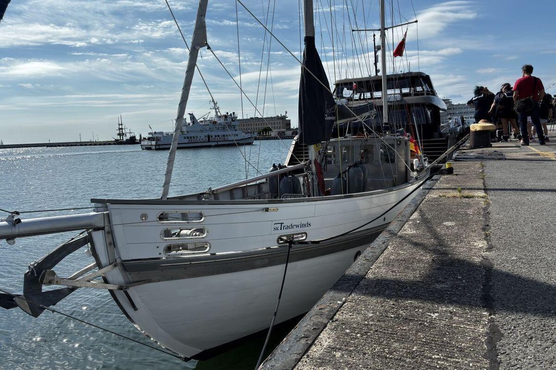 Dawny jacht „Zjawa III” Władysława Wagnera powrócił do Gdyni „Tradewinds”, Gdynia