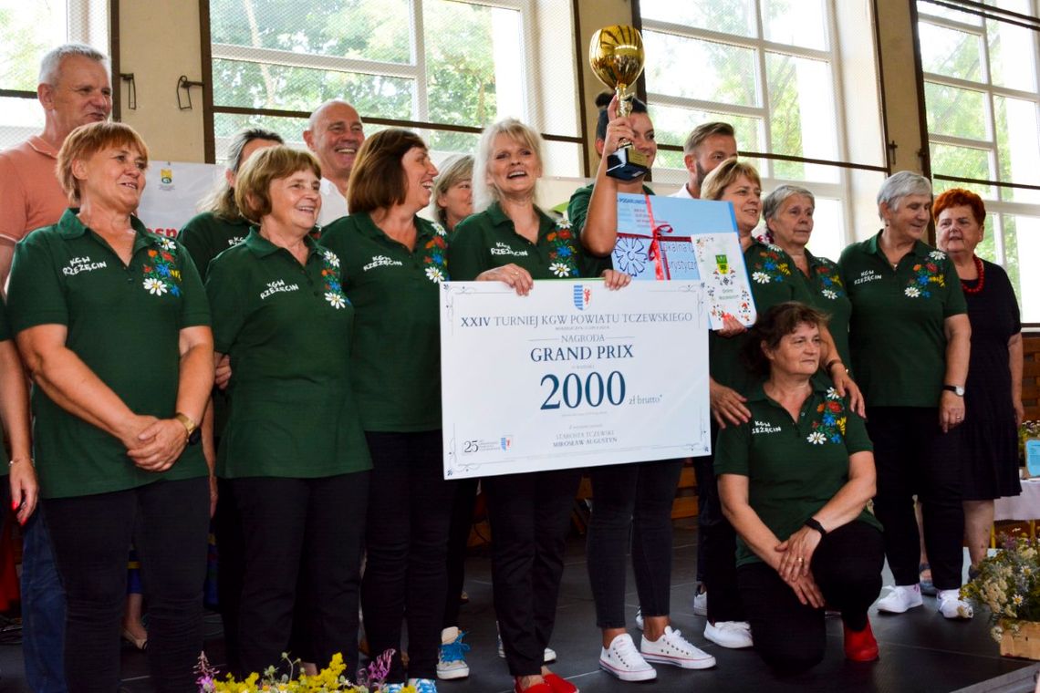Debiutująca szczęśliwa trzynastka z Rzeżęcina zgarnęła Grand Prix Turnieju Kół Gospodyń Wiejskich
