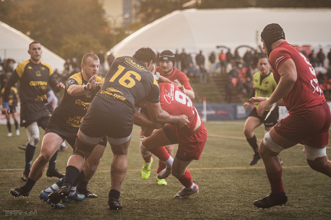 Derby Trójmiasta w rugby dla Arki Gdynia. Trzecia z rzędu porażka Ogniwa rugby, zdjęcie ilustracyjne