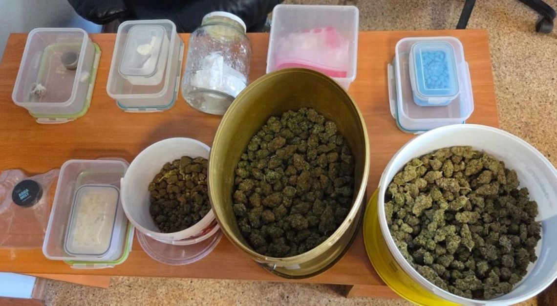 Diler z Lęborka w rękach policji. Narkotyki trzymał w piwnicy