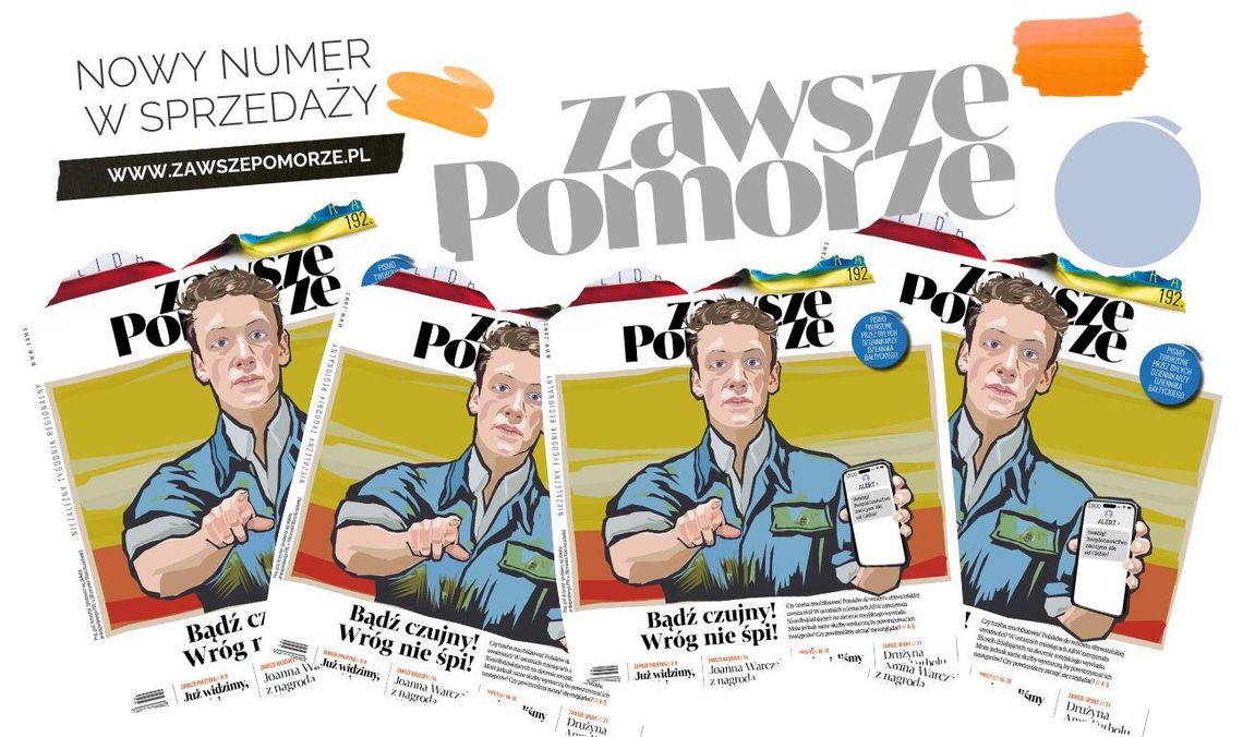 okładka 205. numeru tygodnika „Zawsze Pomorze”