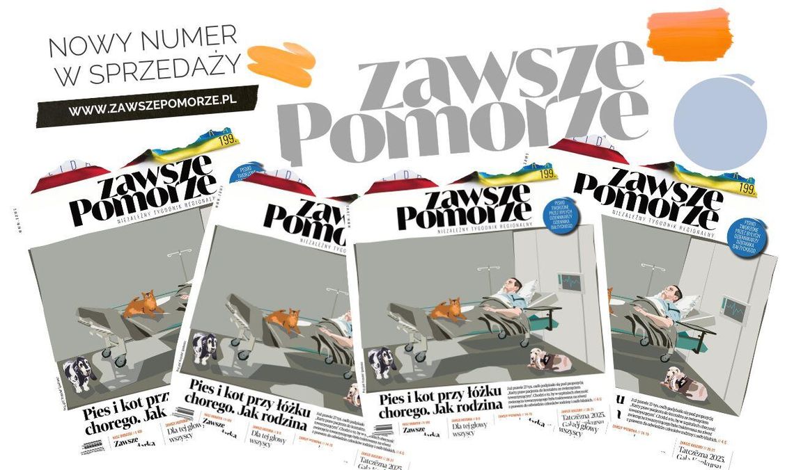 Do Państwa rąk trafiło kolejne wydanie tygodnika „Zawsze Pomorze”! okładka 211. numeru tygodnika „Zawsze Pomorze”