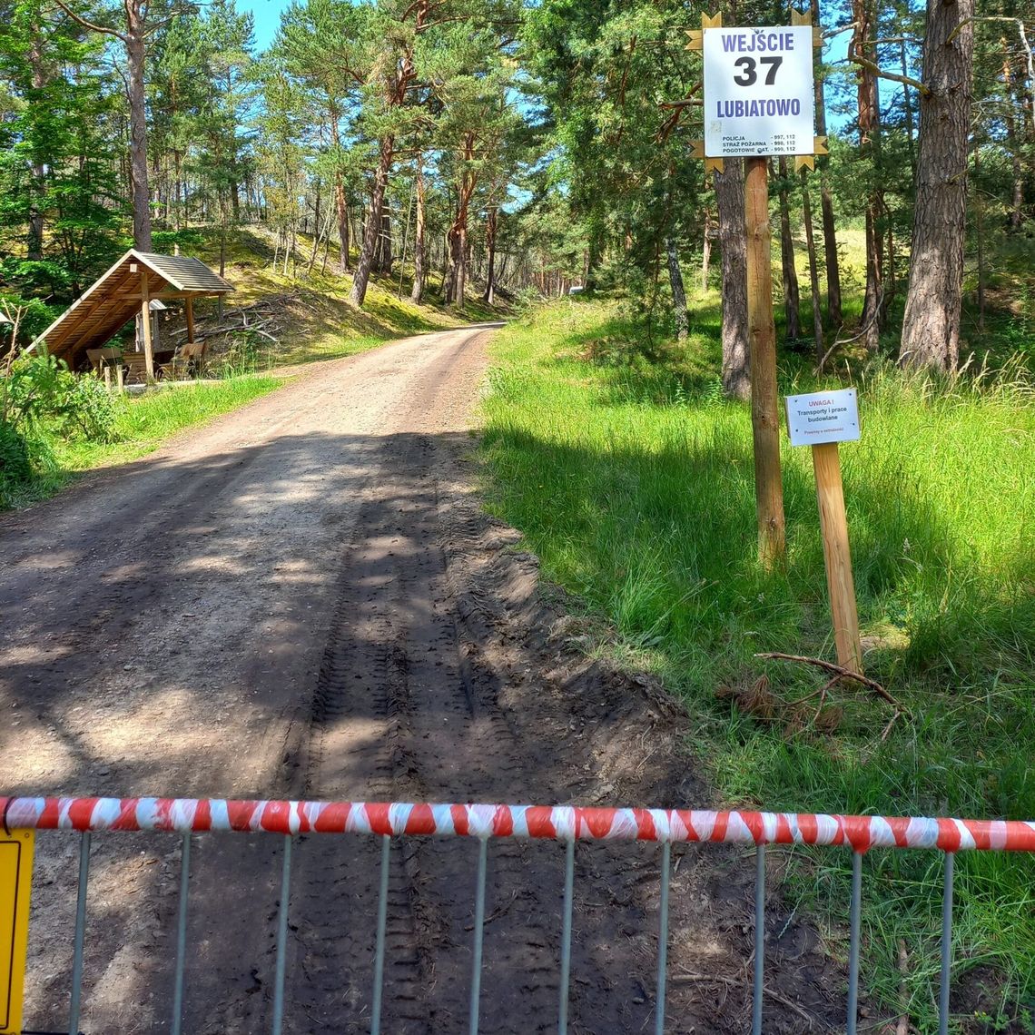 Do piątku nie skorzystacie z wejścia na plażę nr 37 w Lubiatowie