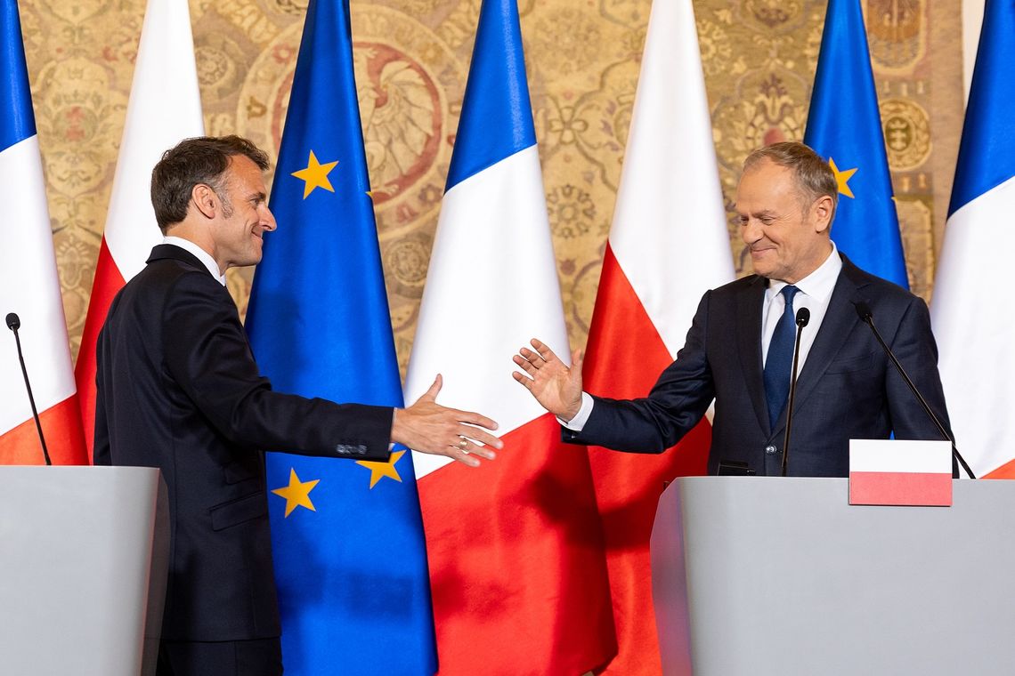 Emmanuel Macron, Donald Tusk