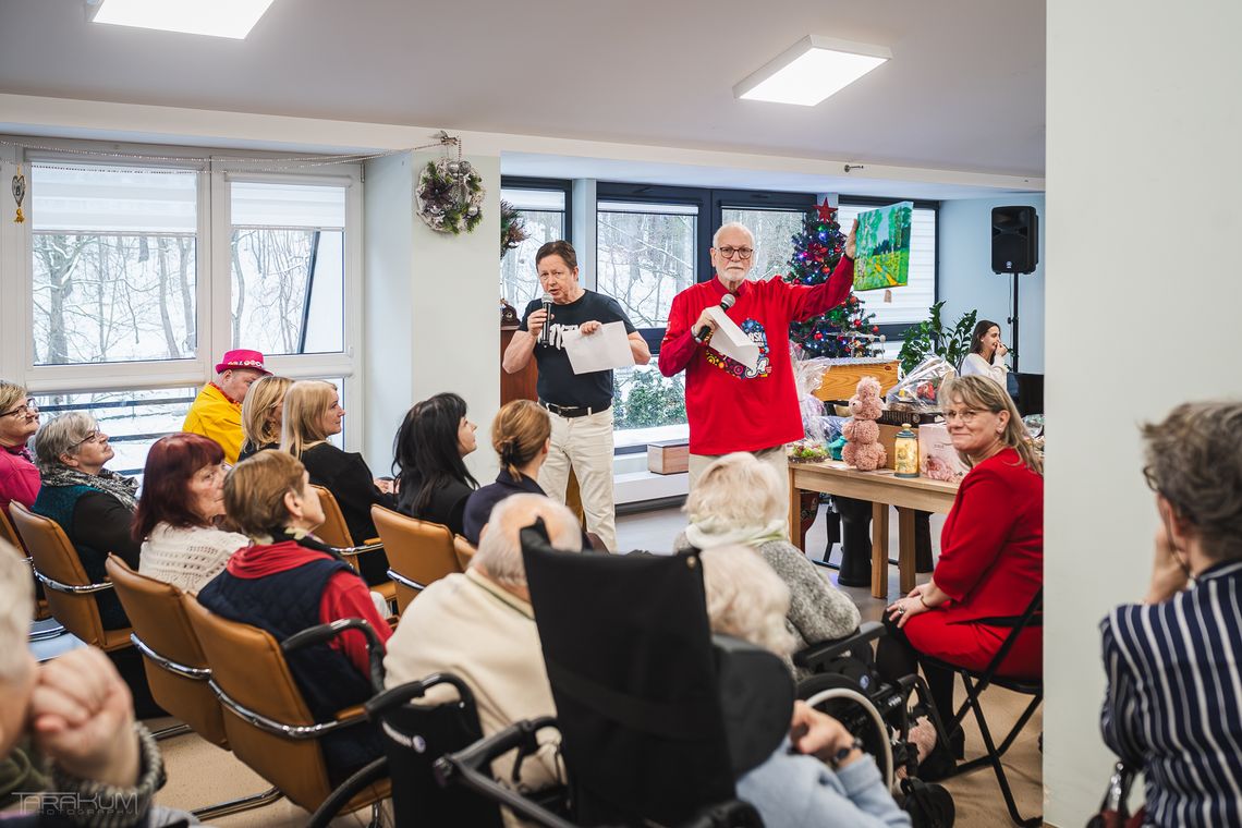 DPS Polanki w Oliwie gra z WOŚP! Seniorzy z pomocą najmłodszym aukcja na rzecz WOŚP, DPS Polanki, Gdańsk 2026