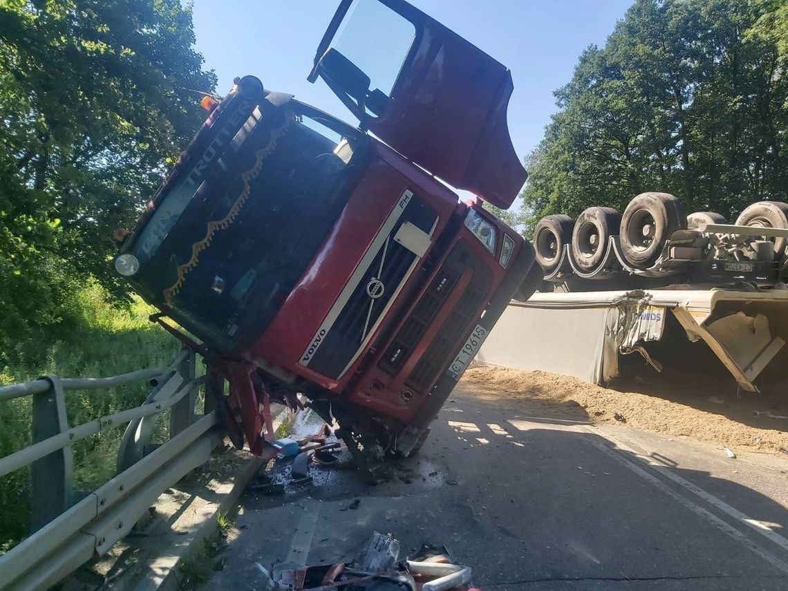 Dwa groźne wypadki na Pomorzu, cztery osoby ranne