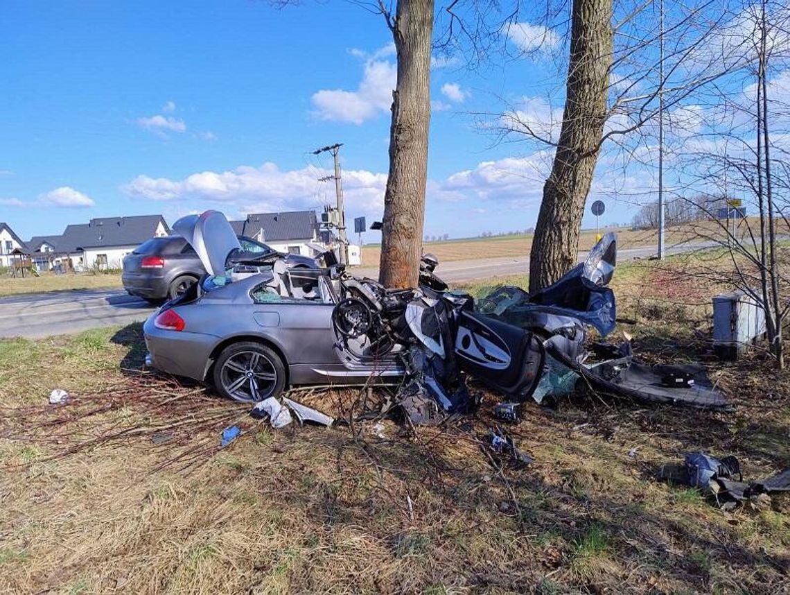 Dwie osoby ranne w wypadku w Garczegorzu. Lądował śmigłowiec LPR