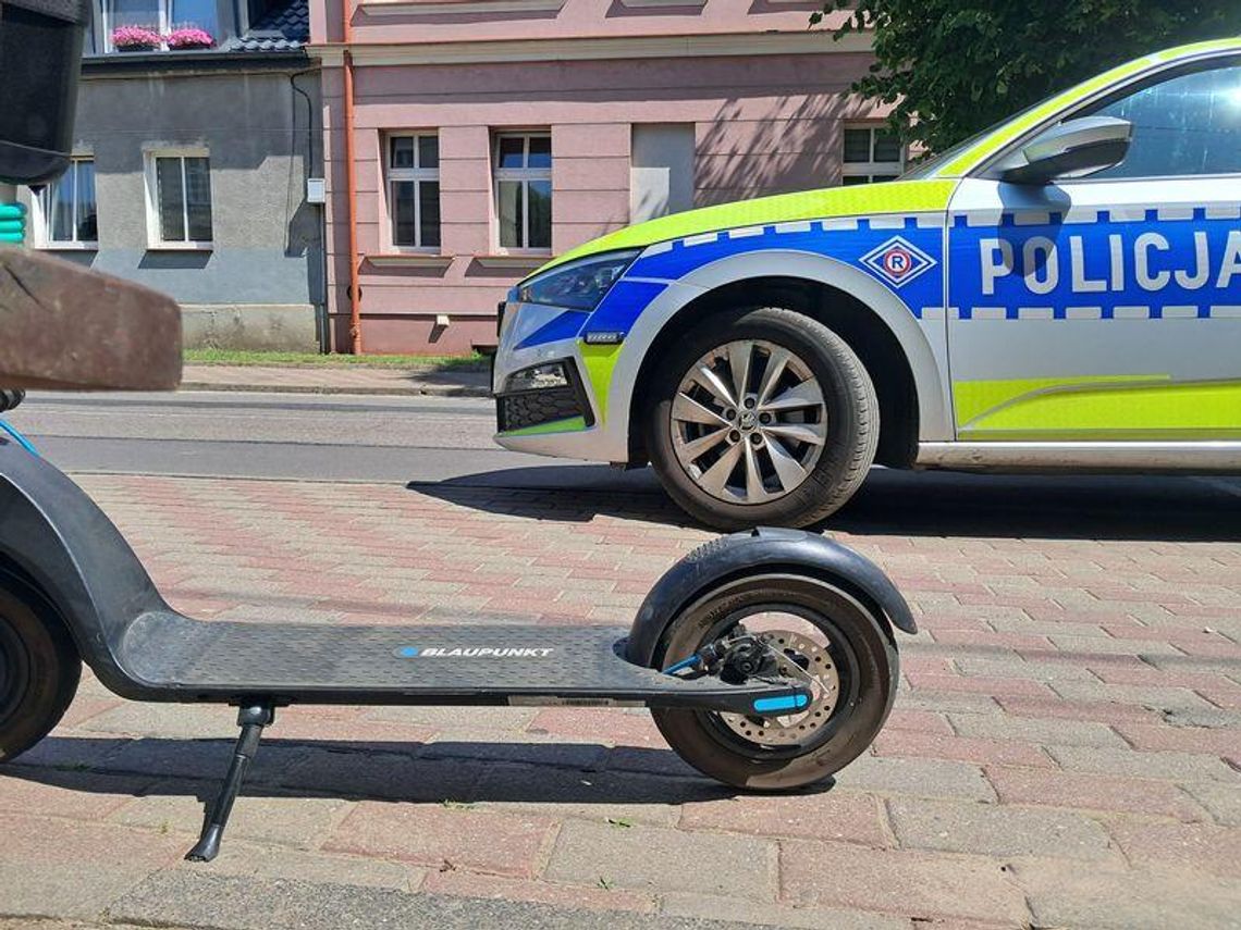 Dwa wypadki dzieci na hulajnogach elektrycznych w Kwidzynie i Czersku
