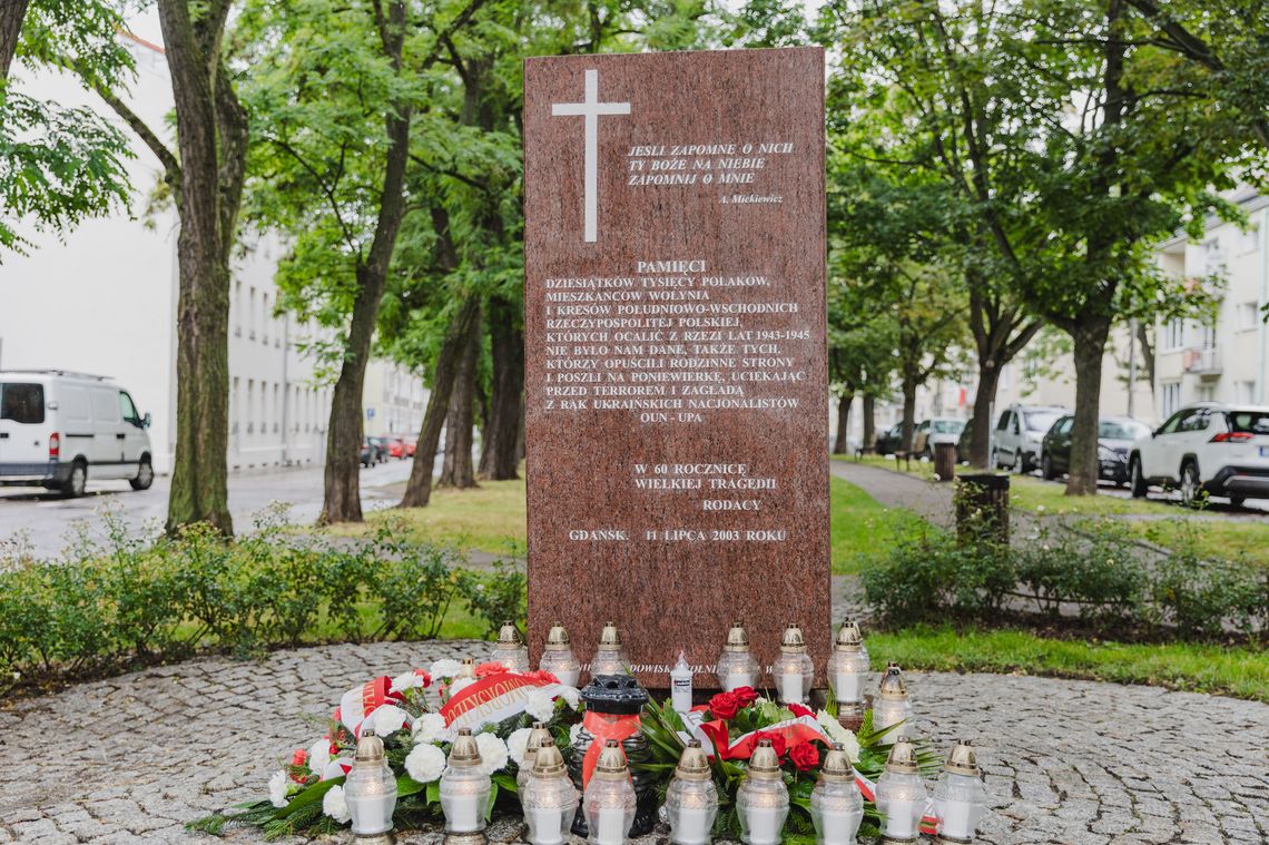 pomnik Pamięci Ofiar Eksterminacji Ludności Polskiej na Wołyniu w Gdańsku