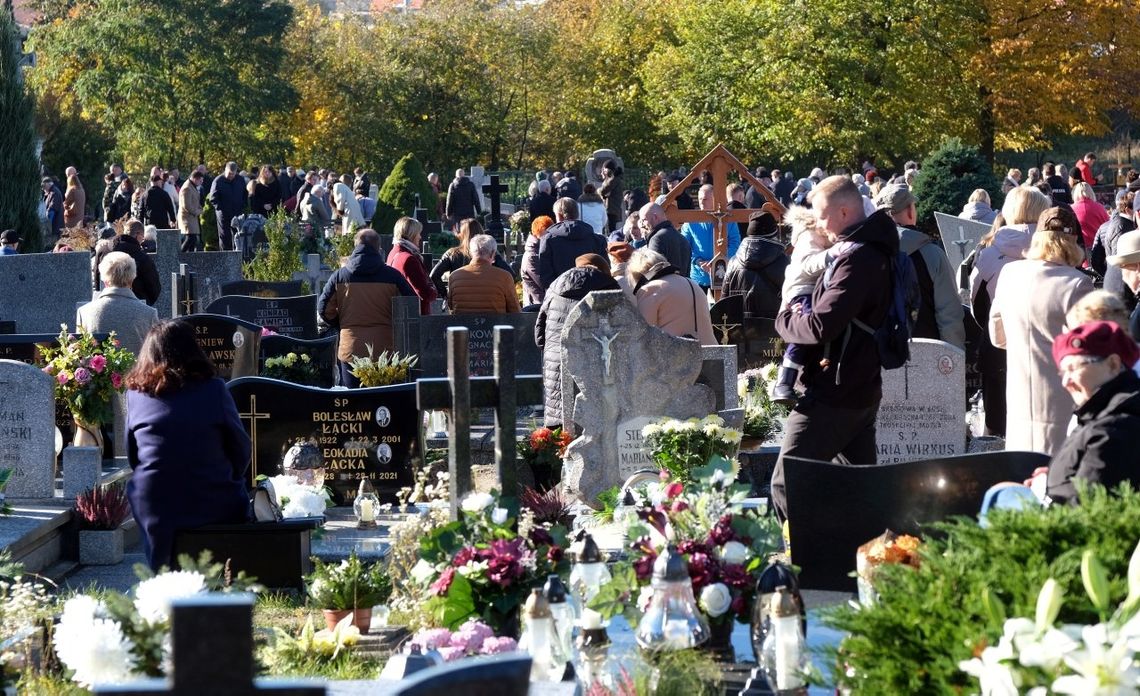 cmentarz w Chojnicach, Wszystkich Świętych 2023