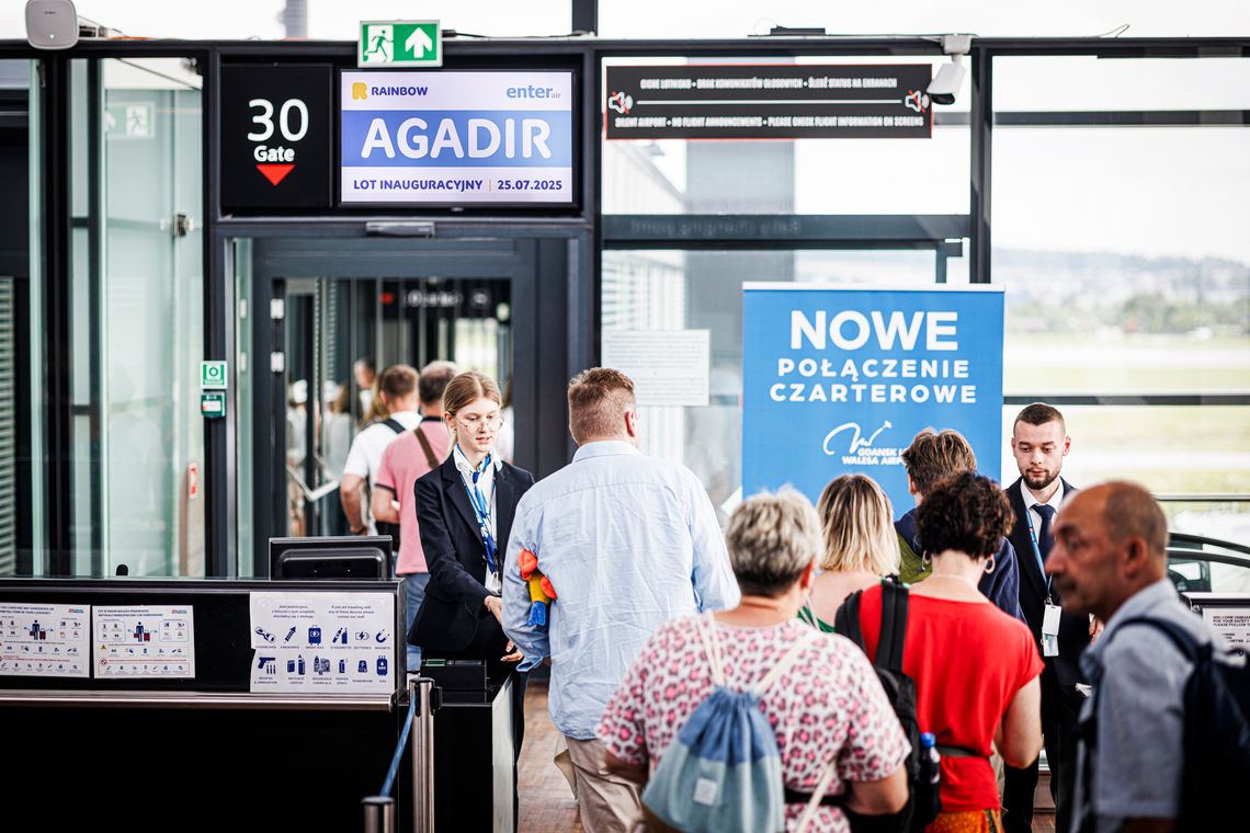 Egzotyczny kierunek z Gdańska. Rainbow rusza z nowym połączeniem