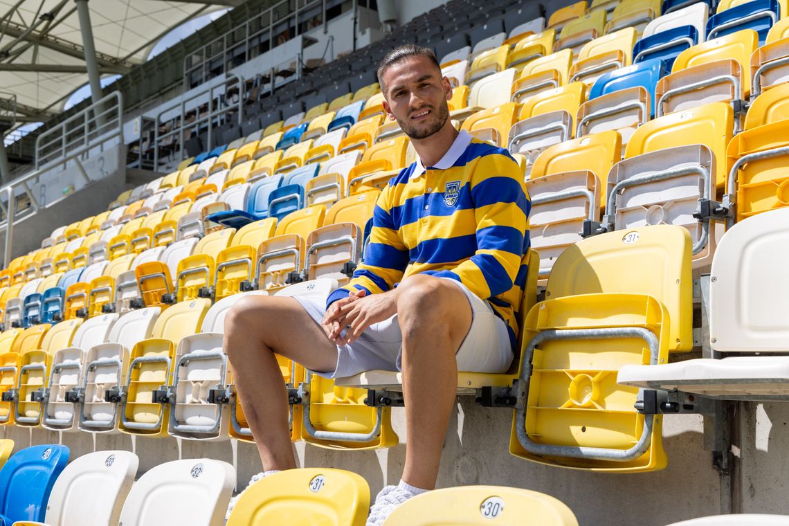 Elmedin Rama nowym napastnikiem Arki Gdynia