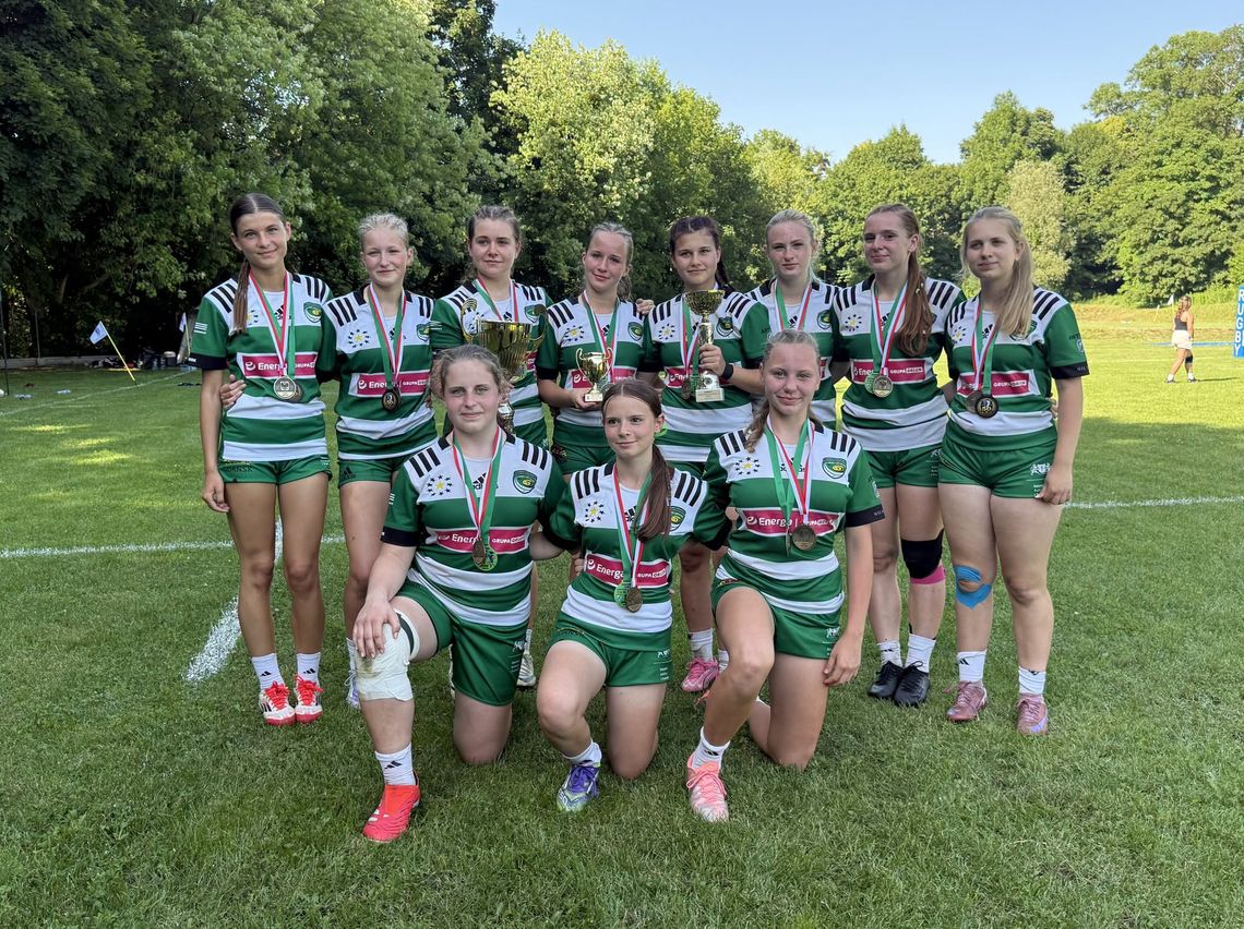 Energa Akademia Biało-Zielone Ladies Gdańsk mistrzem Polski U16 w rugby