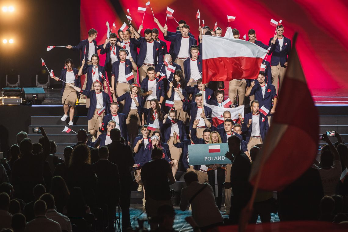 EuroSkills 2023 w Gdańsku. Ceremonia otwarcia w Polsat Plus Arenie