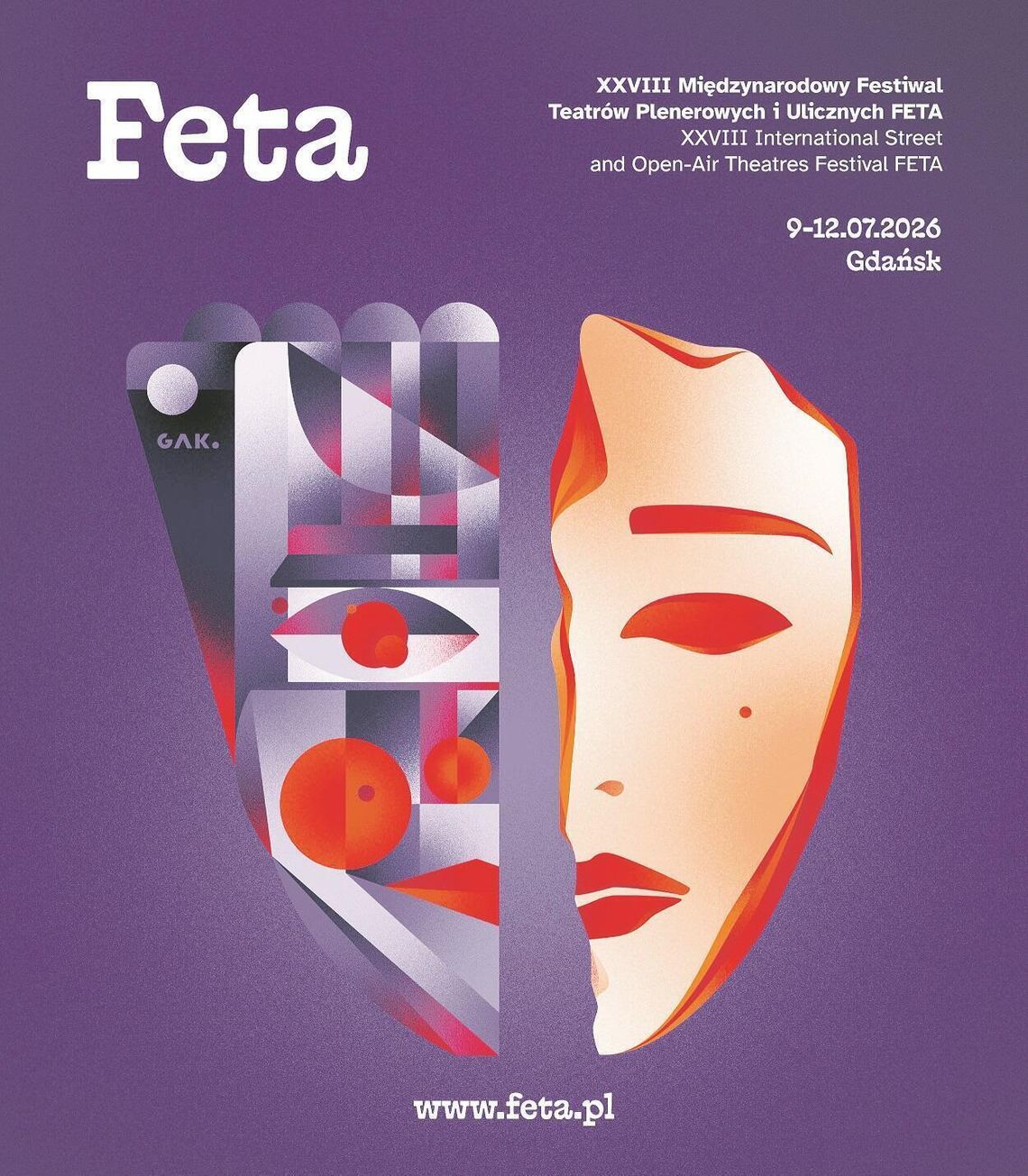 FETA 2026: Wędrówki w czasie XXVIII FETA, plakat