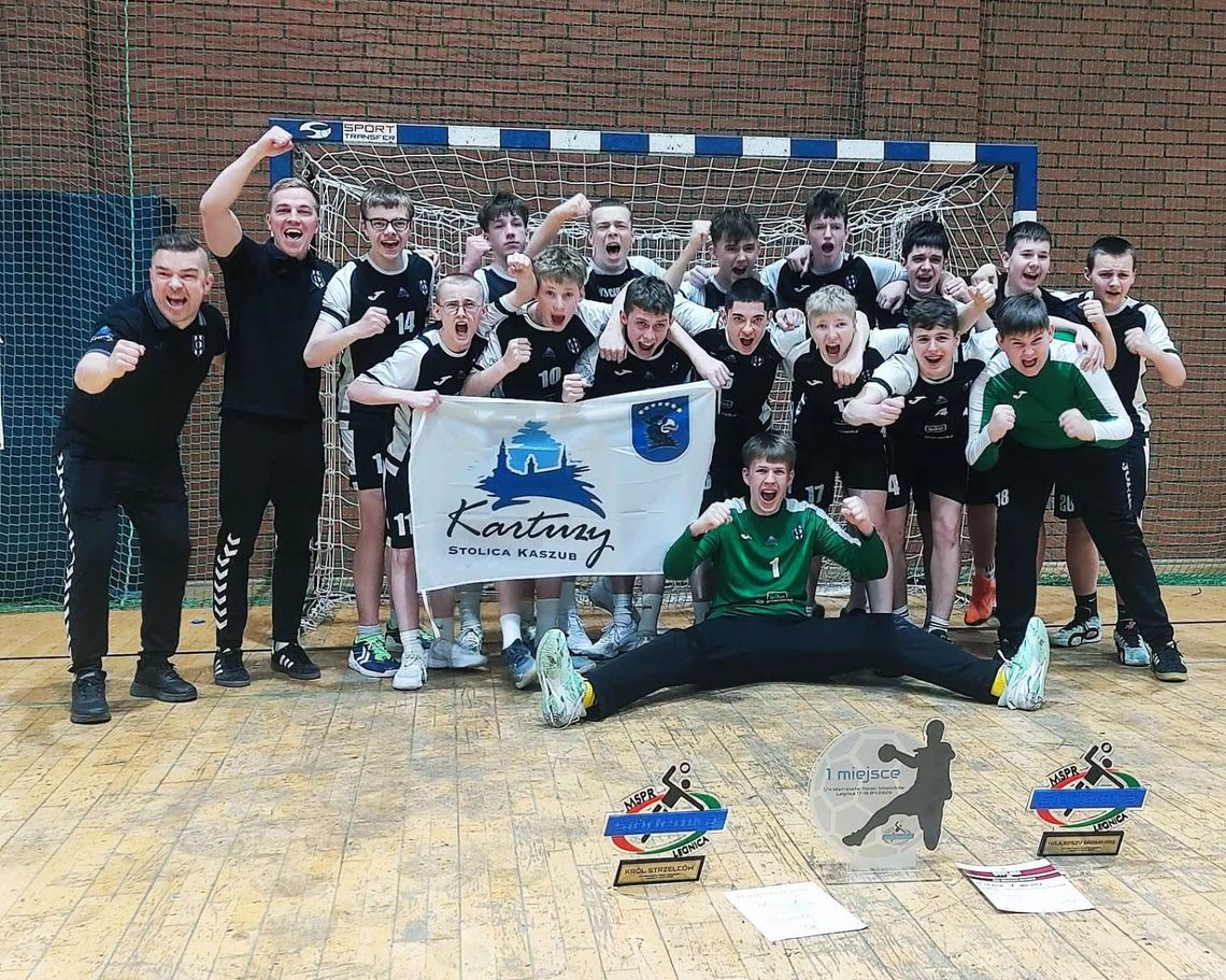 Wielki finał w Kartuzach! Młodzi szczypiorniści powalczą o mistrzostwo Polski