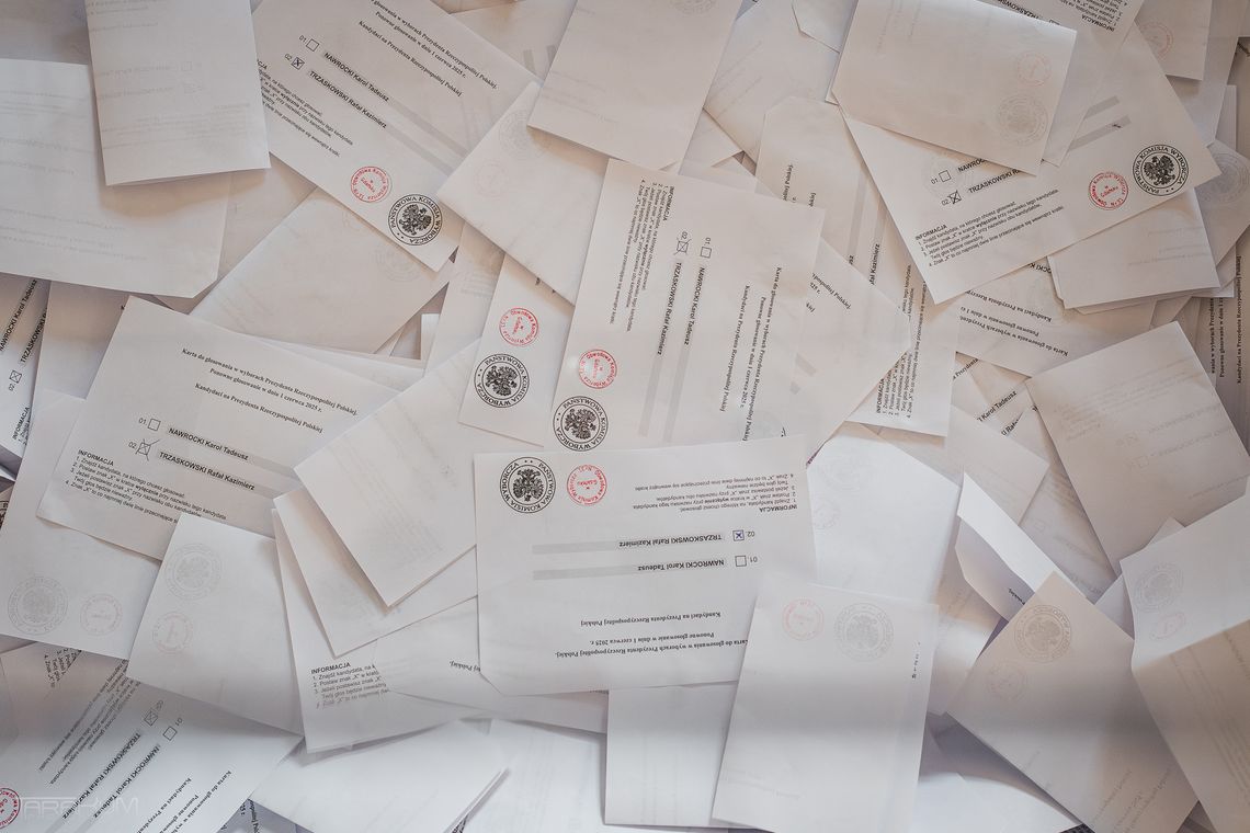 urna wyborcza podzas wyborów prezydenckich 2025, zdjęcie ilustracyjne