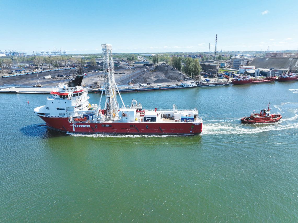 „Fugro Zephyr” po przebudowie