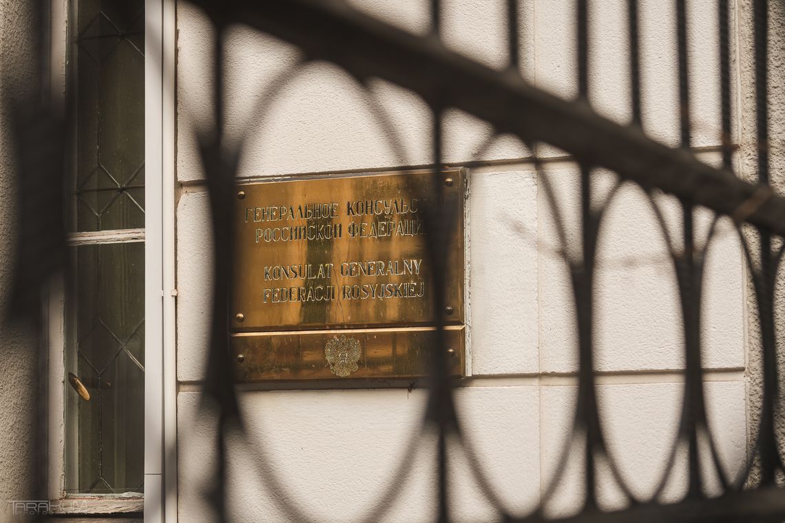 Rosyjski konsulat w Gdańsku "unplugged". Gaz i prąd odcięte