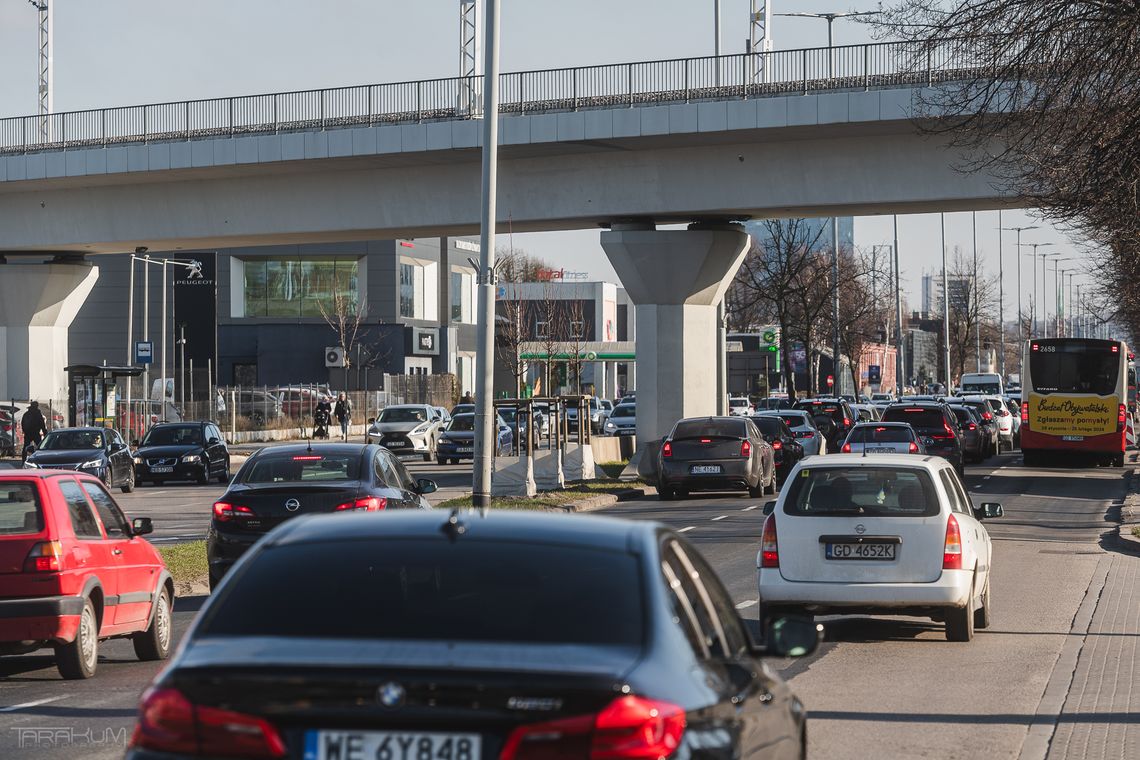 Gdańsk, buspas Grunwaldzka Gdańsk