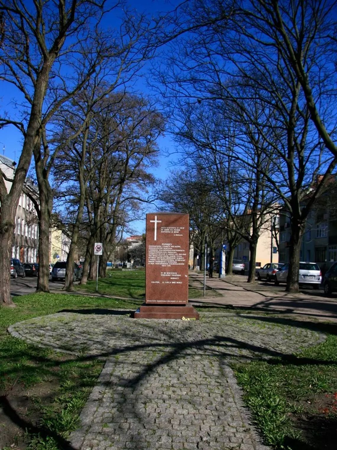 Pomnik Pamięci Ofiar Eksterminacji Ludności Polskiej na Wołyniu, Gdańsk