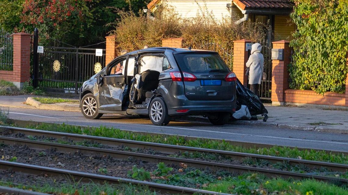 wypadek, ul. Wita Stwosza, Gdańsk