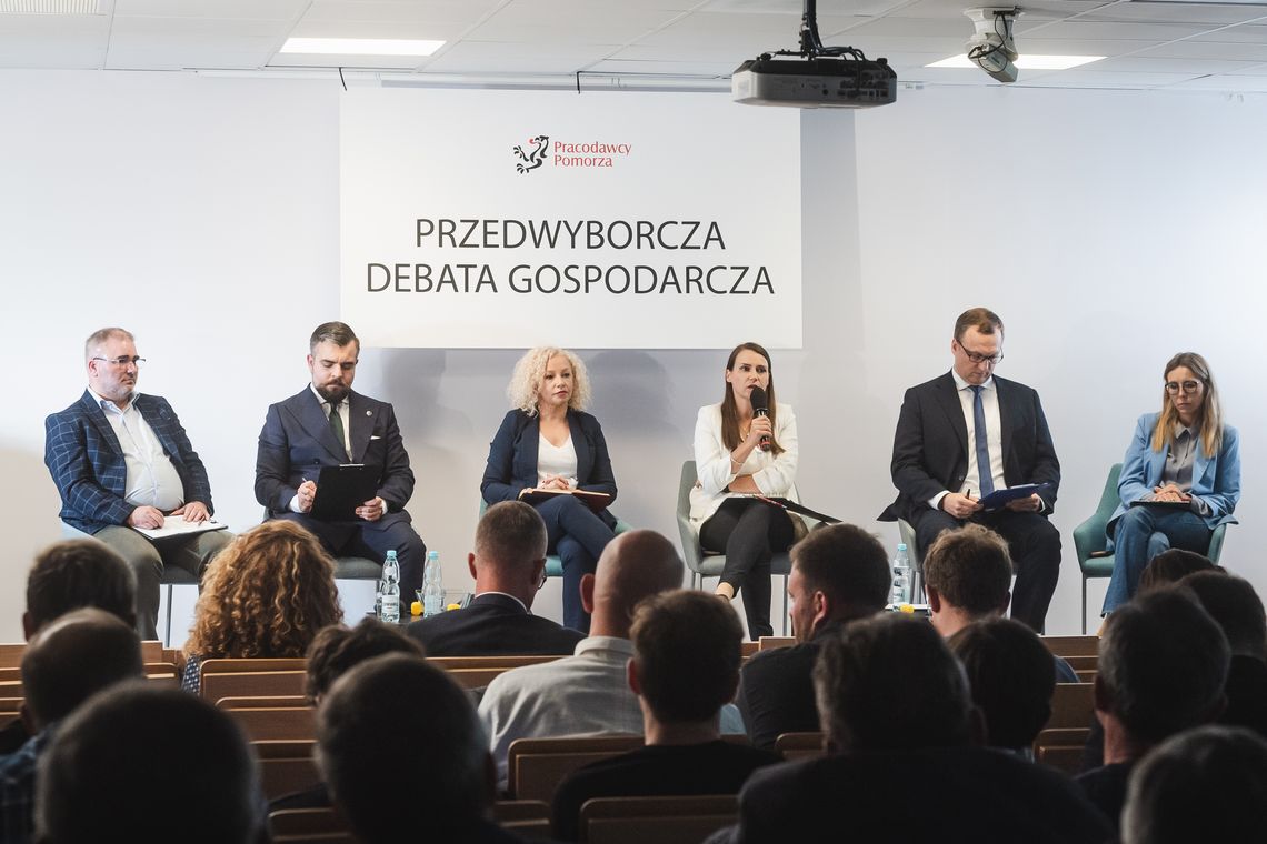 Debata Gospodarcza Wybory 2023, Pracodawcy Pomorza, Gdańsk
