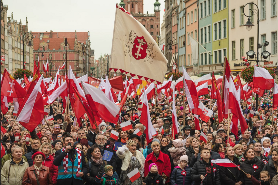 Gdańsk radośnie i patriotycznie obchodzić będzie Święto Niepodległości