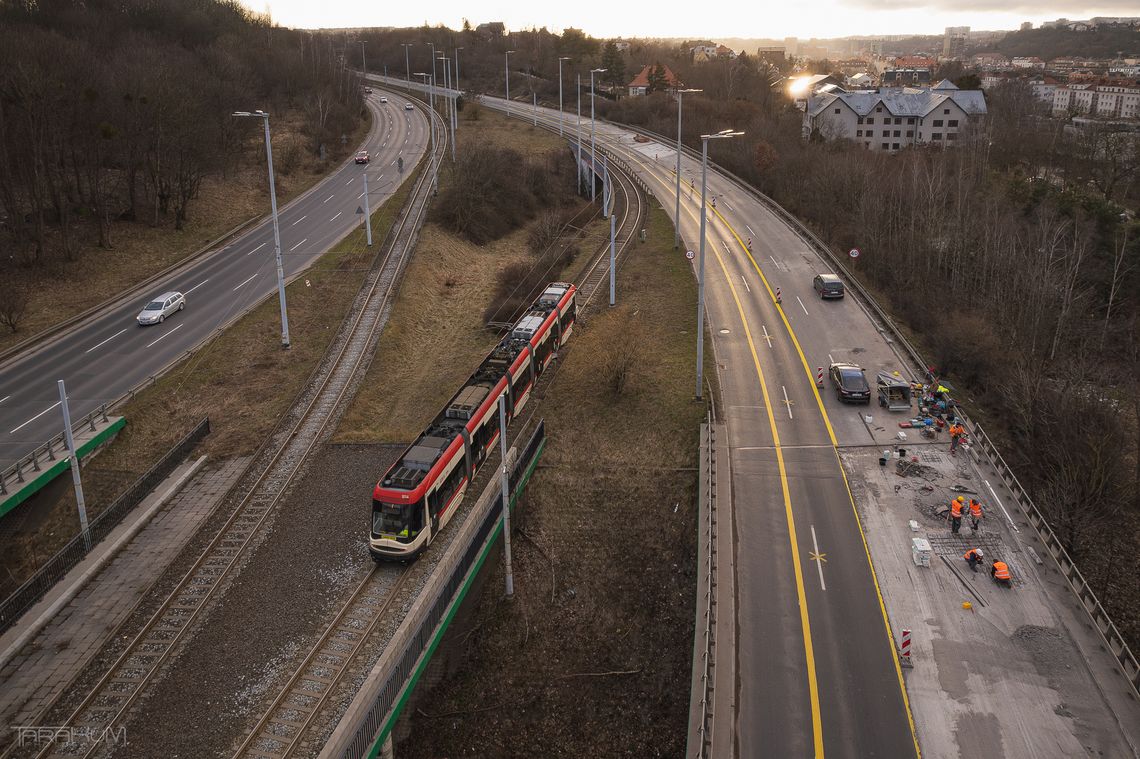 ekostrada, budowa, Gdańsk 2025