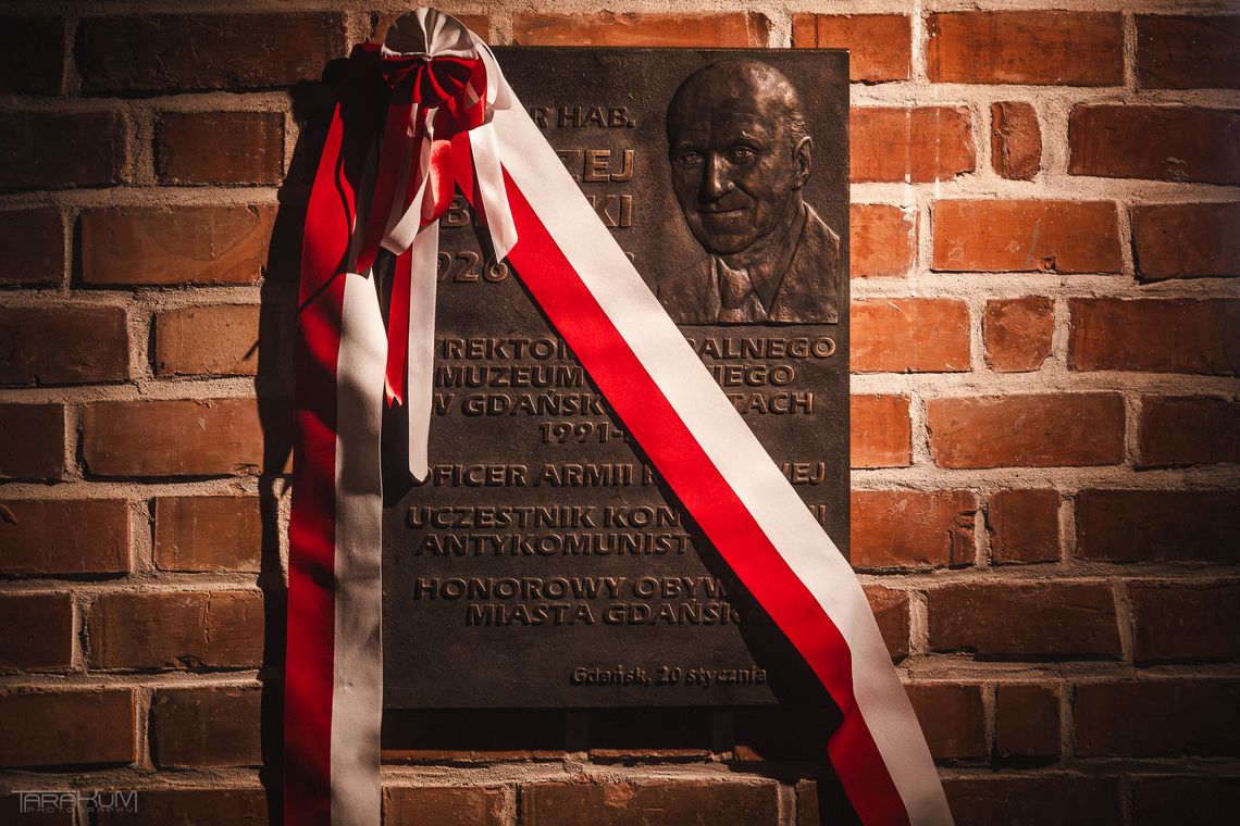 odsłonięcie tablicy prof. Andrzeja Zbierskiego, Gdańsk 2026