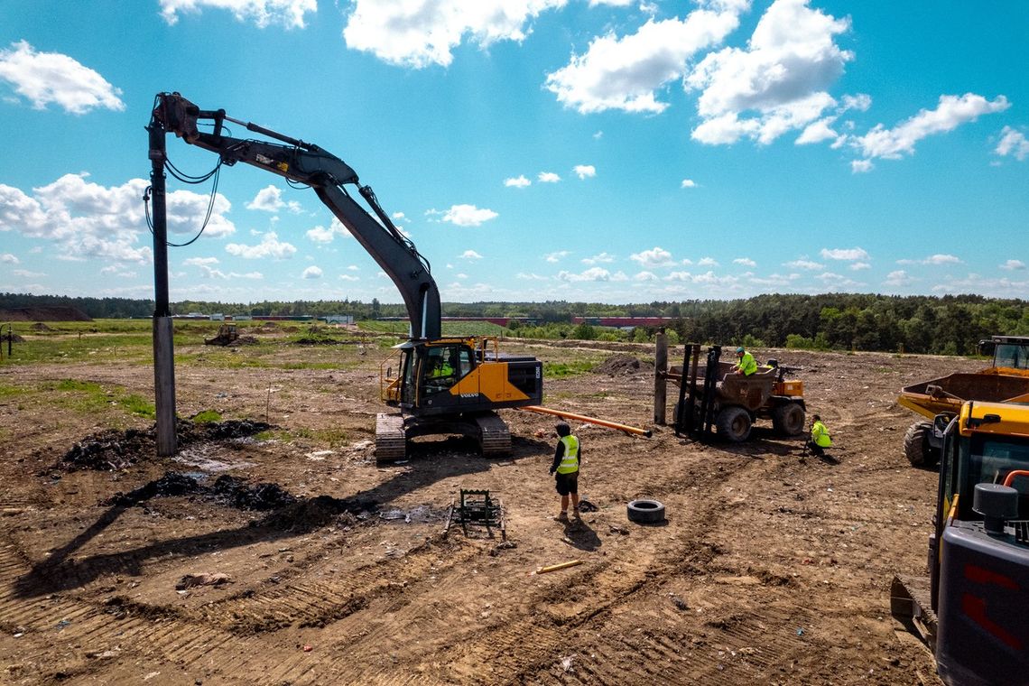 rekultywacja sektora C kwatery składowania odpadów