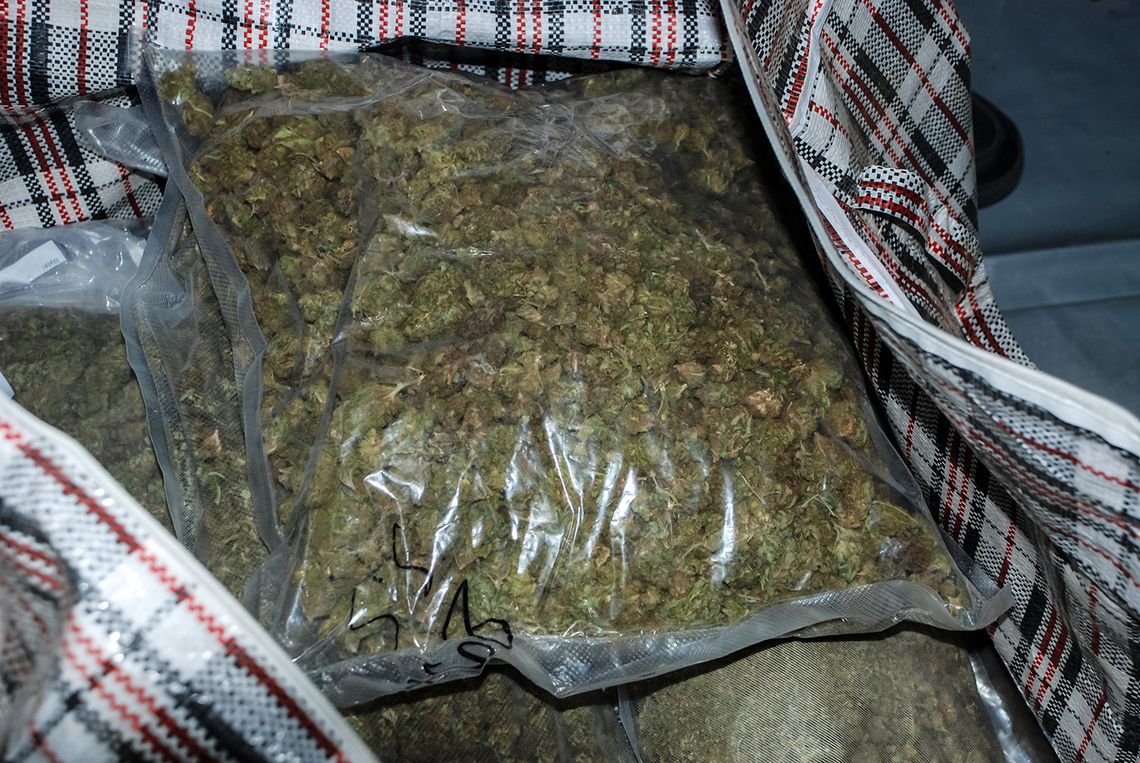 Przemycili do Polski dwie tony marihuany. "Zeszyt" na ławie oskarżonych