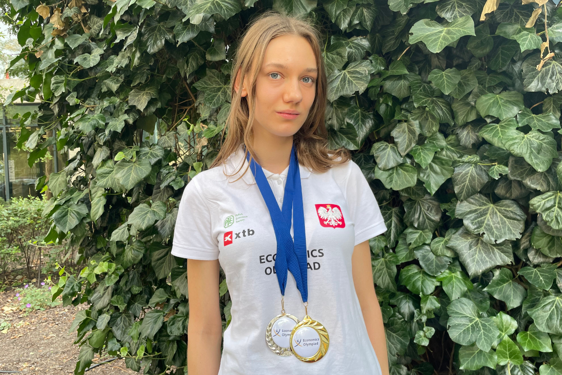 Gdańska licealistka z medalami międzynarodowej olimpiady