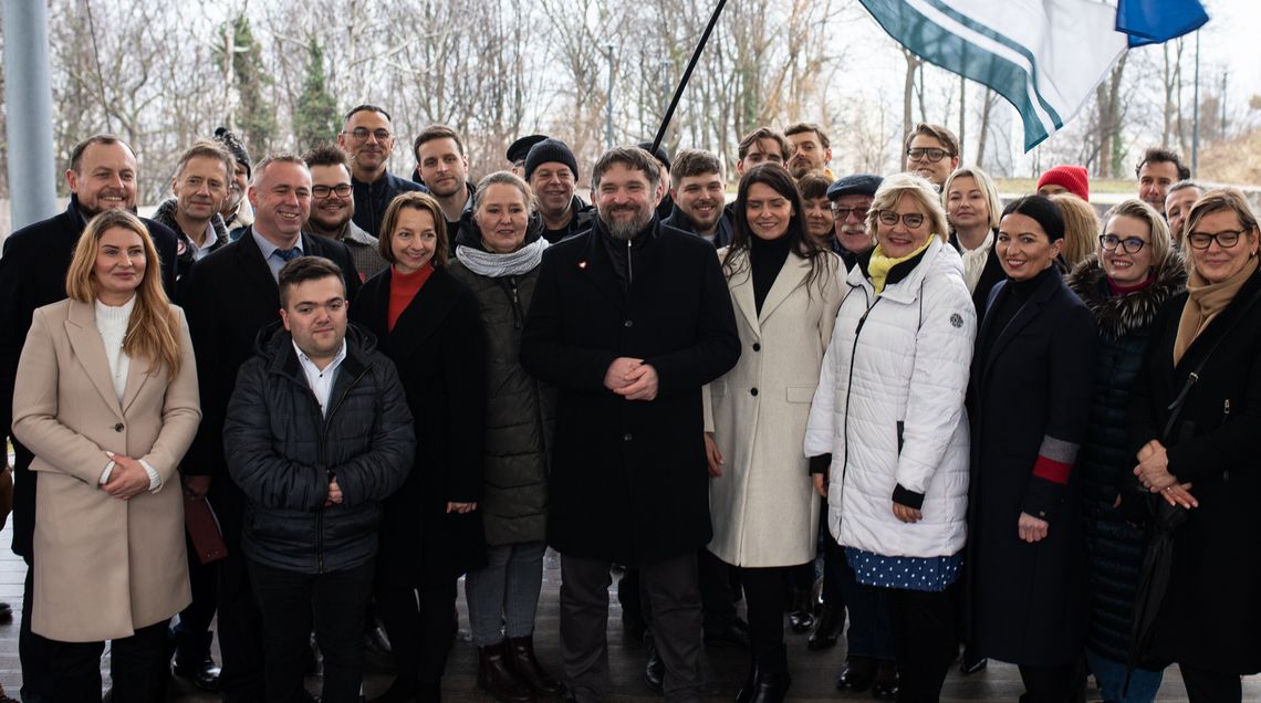 konferencja kadydatów KO w wyborach samorządowych 2024 w Gdyni